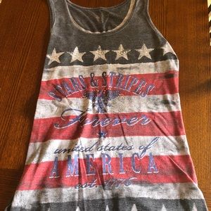 Fourth of July tank. Size medium.